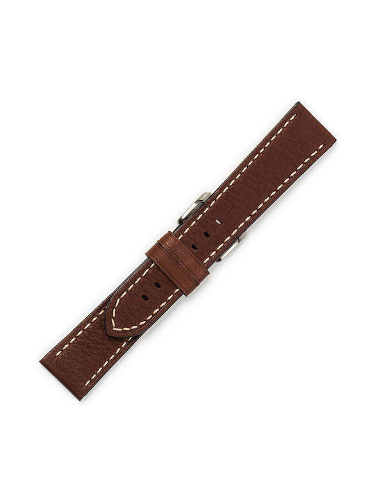 KOSTELO Leather Strap Brown