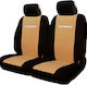 Set Huse Auto 2buc Prosop Negru