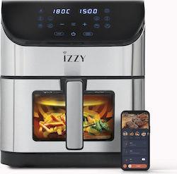 Izzy IZ-8229 Φριτέζα Αέρος με Wi-Fi 8lt Ασημί