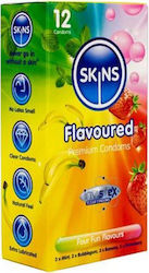 Skins Προφυλακτικά Flavoured Premium 12τμχ 52mm Natural