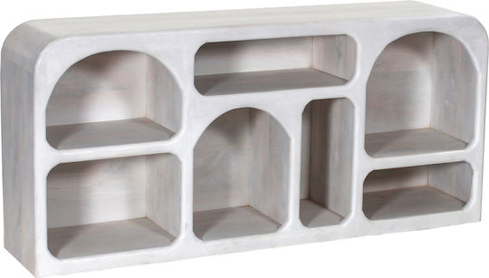 Sideboard Handyr made of Solid Wood White 165x35x75cm