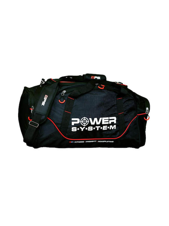Power System Τσάντα Ώμου για Γυμναστήριο Μαύρη