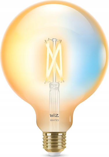 WiZ Smart Bulb LED for Socket E27 and Shape G125 Adjustable White 640lm