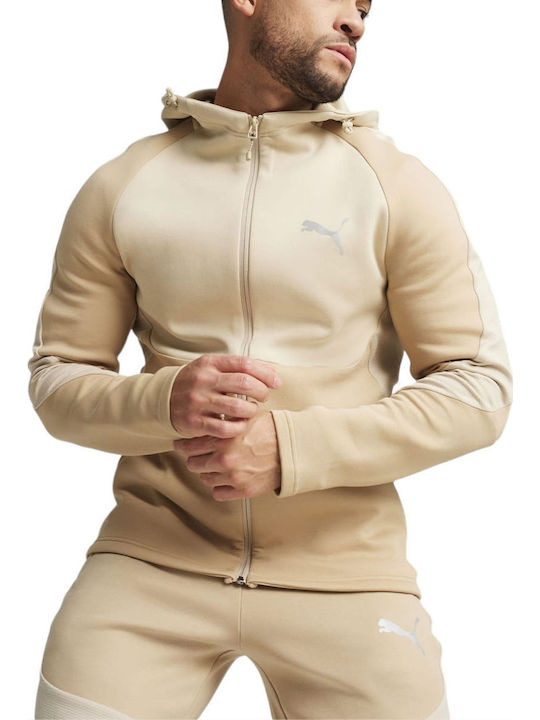 PUMA Evostripe Sweatshirt with Hood Beige