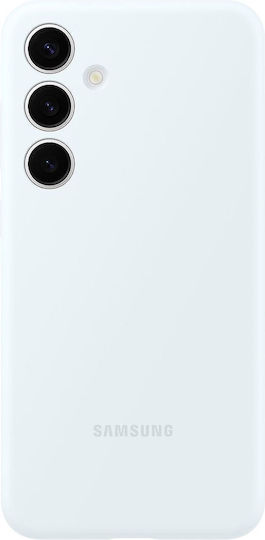 Samsung Back Cover Σιλικόνης Λευκό (Galaxy S24+)