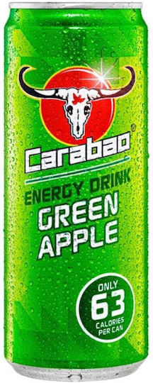 Carabao Energy-Drink mit Kohlensäure in Kiste 5061 330ml