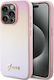Guess Iridescent Back Cover Synthetic Pink (iPh...
