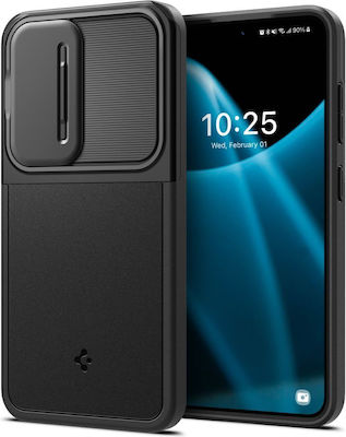 Spigen Optik Back Cover Ανθεκτικό Μαύρο (Galaxy S24)