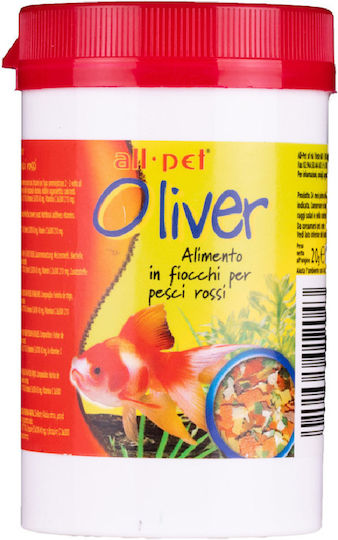 All Pet Hrana pentru Pestii aurii sub forma de fulgi 20g