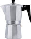 Maestro 9 Espresso Stovetop Pot 9 Cups Silver