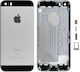 Battery Cover Black for iPhone SE