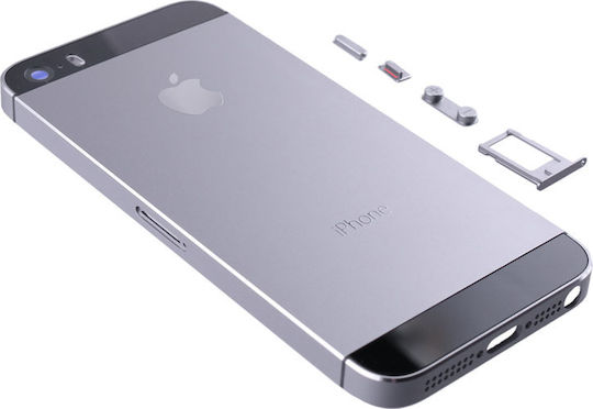 Κапак за замяна на батерията Battery Cover Черен за iPhone 5s