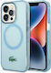 Lacoste Back Cover Plastic Blue (iPhone 15 Pro Max)