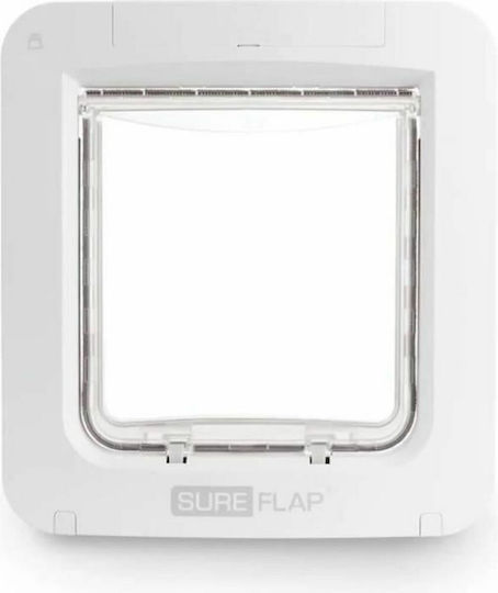 Sureflap Πλαστικό Πορτάκι Σκύλου & Γάτας 17.8x17x32εκ. Λευκό