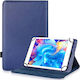 SiiPro Flip Cover Durabilă Albastră Universal 7-8"