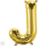 Ballon Folie Jumbo Buchstabe Gold 86cm