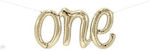 Balloon Foil Letter Gold