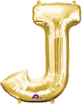 Balloon Foil Letter Gold