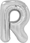 Ballon Folie Jumbo Buchstabe Silber 86cm