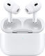 Wiwu Airbuds Pro 2 ANC Bluetooth Handsfree Ακουστικά με Θήκη Φόρτισης Λευκά