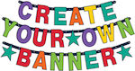 Amscan Birthday Accessories Rainbow Banner pentru Petrecere