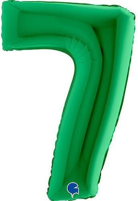 Balloon Jumbo Number 7 Green 100cm