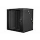 Lanberg Монтиран на стена Рак кабинет 12U 60x60x64см Черен WF02-6612-10B