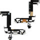 Flex Cable with Microphone in White color for iPhone 12 mini