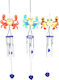 Makwedding Decorative Wind Chimes Garden 30cmx10cm 342181