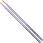 Zildjian 5A Drumstick with Acorn Head Purple