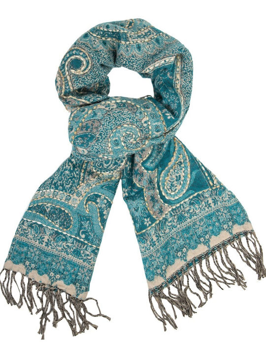 Dream Fashions Women's Scarf Light Blue