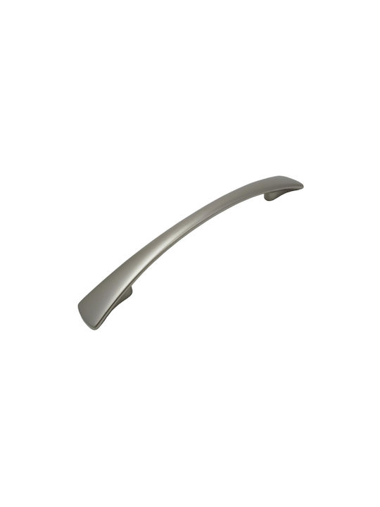 Malle 2390 Handle Furniture made of Metallic Nickel Matte with Center Distance 128mm 10250284 1pcs