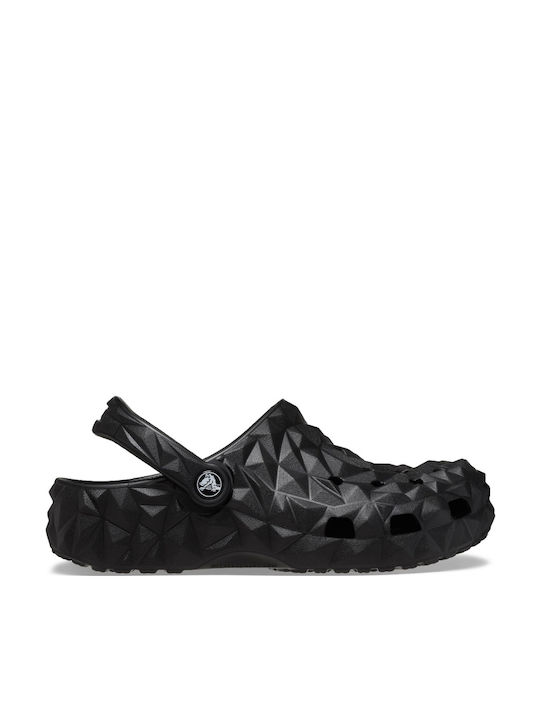 Crocs Classic Geometric Clog Women's Clogs Black