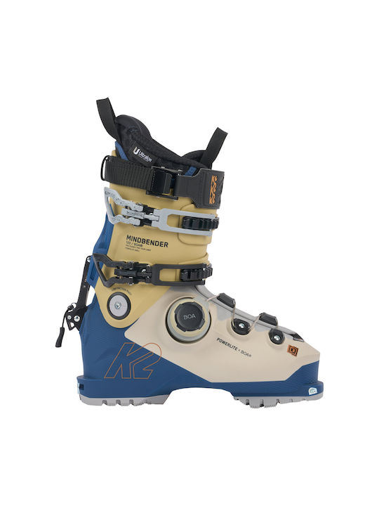 K2 Mindbender 120 Boa Ανδρικές Μπότες Σκι Μπεζ