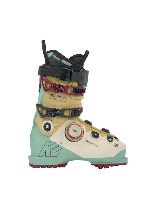 K2 Anthem 105 Boa Γυναικείες Μπότες Σκι Μπεζ