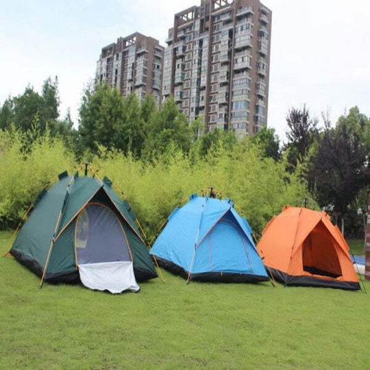 Factory Автоматична Лятна Къмпинг Сцена Igloo Зелена За 4 Човека 200x200x135см