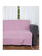 Silk Fashion 281 Ριχτάρι Πολυθρόνας Chenille 180x180εκ. Λιλά 6978000005078