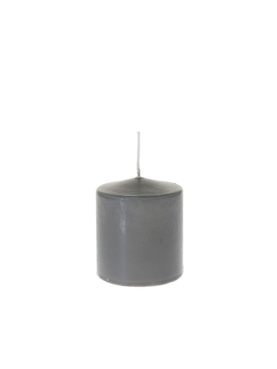 Iliadis Decorative Candle Gray 4pcs