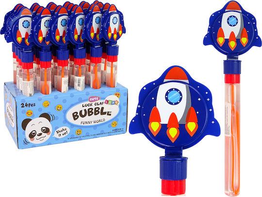 Lean Toys Bubble Makers Soap Bubbles Rocket 30 Cm Flapper