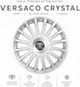 Versaco Set Capace De Roți Auto Crystal Compatibilitate Toyota 4 Bucăți 14" Argintii