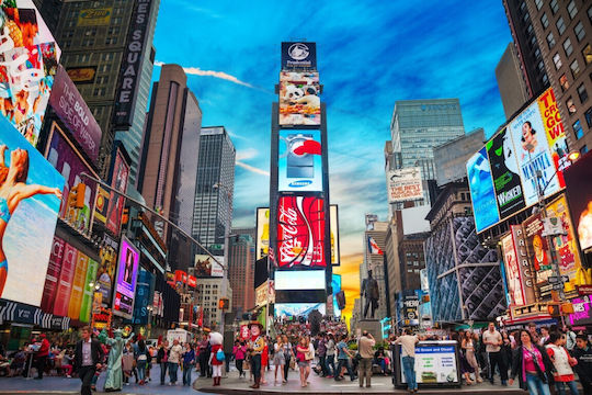 Тапет за стена Times Square New York City 250x150см Миещ се