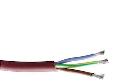 Vop Cables Power Cord Orange 1m 11103037