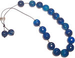 Agate Worry Beads with 19 Beads Multicolour