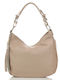 Passaggio Leather Leather Women's Bag Shoulder Beige