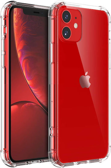 Techsuit Shockproof Clear Umschlag Rückseite Silikon Transparent (iPhone 12)