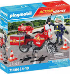 Playmobil City Action Πυροσβέστης Με Μοτοσικλέτα for 4-10 years old