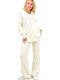 Damen Weiß Set mit Hose