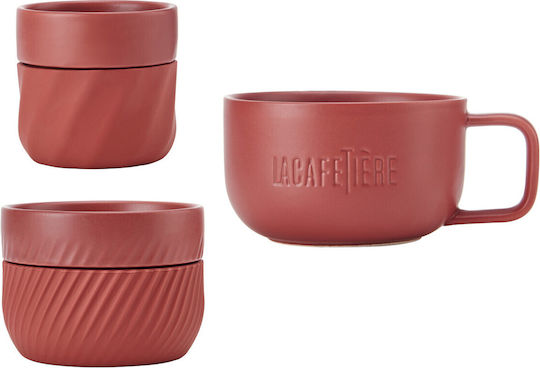 La Cafetière Σετ Φλιτζάνια Καφέ 3τμχ