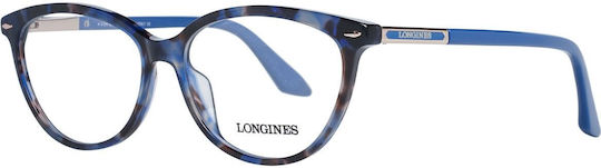 Longines Γυναικείος Κοκκάλινος Σκελετός Γυαλιών Μπλε LG5013-H 055