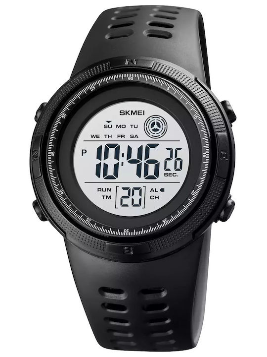 Skmei Kids Digital Watch with Rubber/Plastic Strap Black